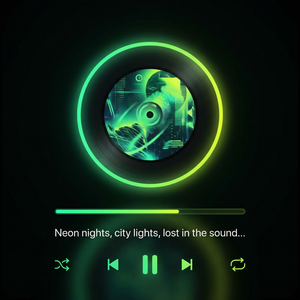 汽水音乐有声书与音乐切换方法